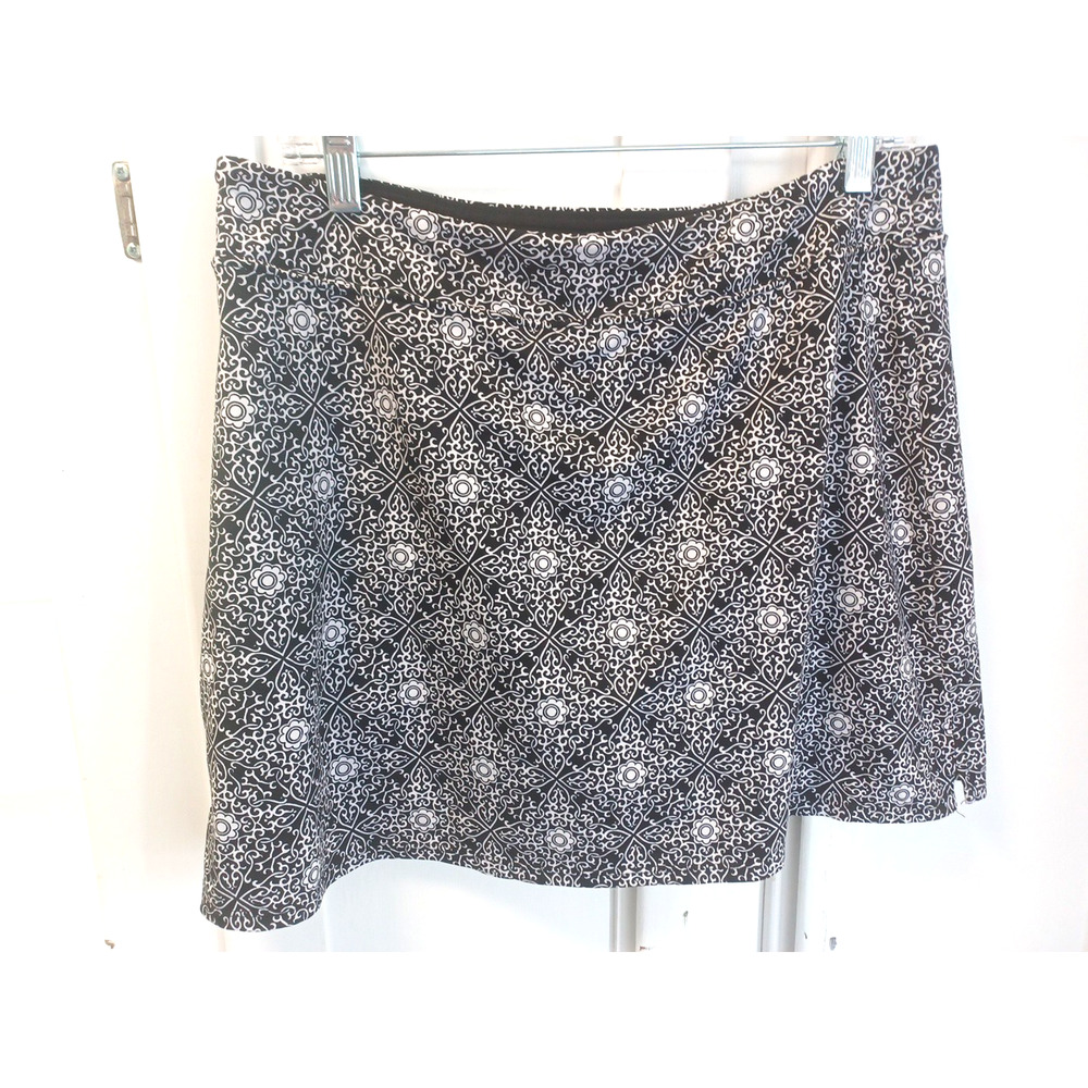 Tranquility Colorado Women's Skort Sz L Black Stretch Athletic Sports
